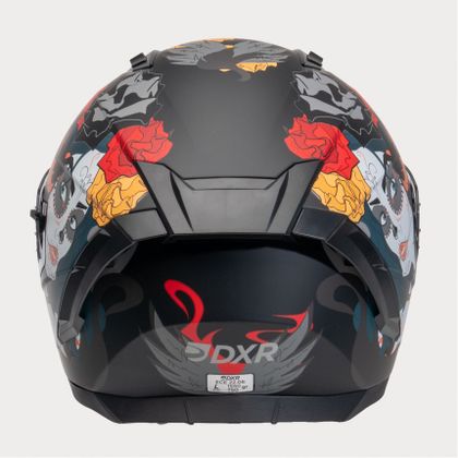 Casque intégral DXR EROS CALAVERA - Noir