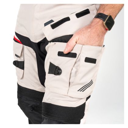 Pantalon Moto DXR EMISFER PANT - Gris / Rouge