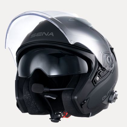 Sena OUTSTAR 2 MIT INTERCOM Jet-Helm - Schwarz