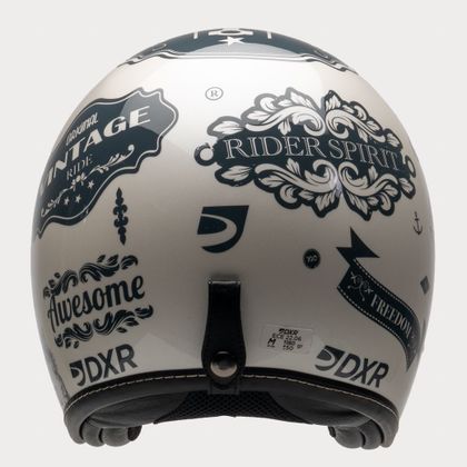 Casque jet Dexter ELEMENT DMC - Blanc