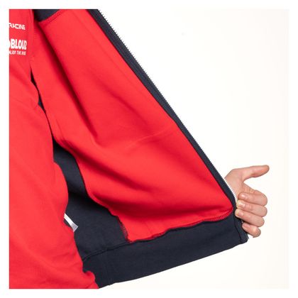 Sweat Honda Motoblouz SR RACING - Rouge / Bleu