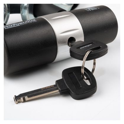 Motoblouz SECURE CHAIN + MINI U ART Antidiefstal Universeel - Zwart