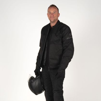 DXR STROKE AIR 3 IN 1 Motorradjacke - Schwarz
