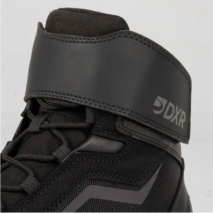 DXR RUGGER Motorrad-Sneaker - Schwarz / Grau