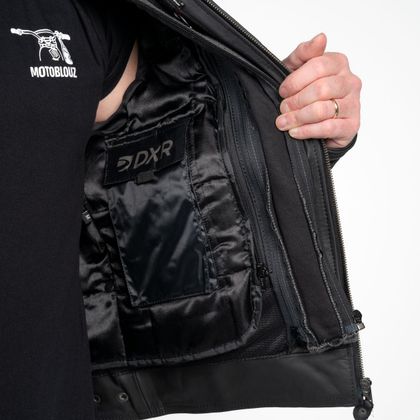 Blouson Moto DXR ZACK - Noir