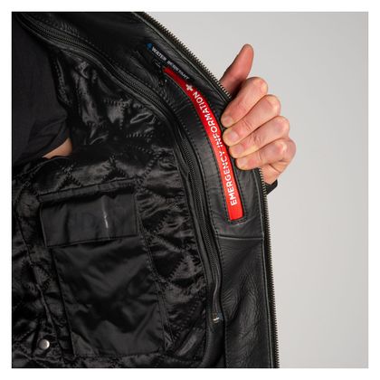 DXR CRAFT Motorbike Jacket - Black