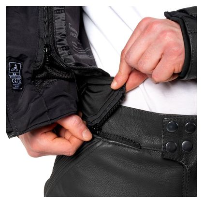 DXR ALONSO EVO Motorradjacke - Schwarz / Rot