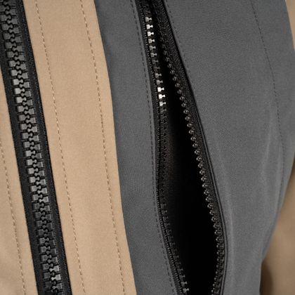 Blouson Moto Rev it BOSON - Beige / Gris