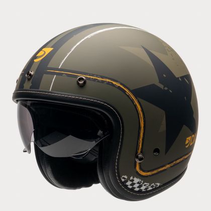 Casque jet Dexter ELEMENT MILITARY - Vert