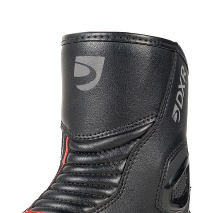 DXR CODE EVO SHORT Halfhoge laarzen - Zwart / Rood