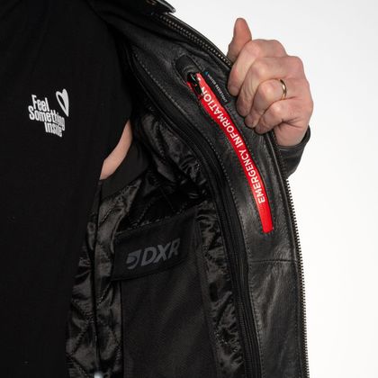 Blouson Moto DXR RUFF II - Noir