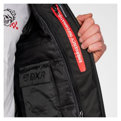 Blouson Moto DXR TRUSTER - Noir