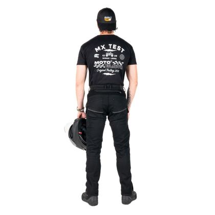 DXR WAYNE Motorbike trousers - Black