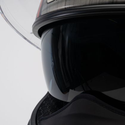 Casque intégral Shark SPARTAN GT PRO CARBON - KROMIUM - Noir / Rouge