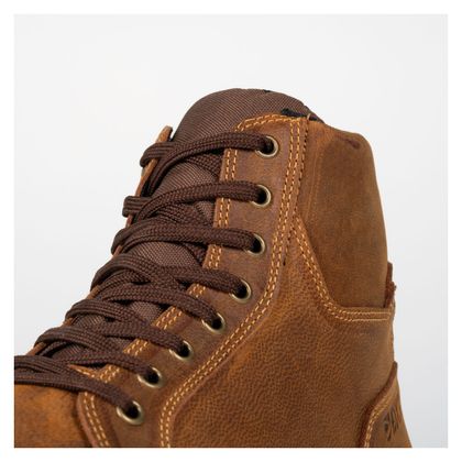 DXR CLAYTON Motorrad-Sneaker - Braun