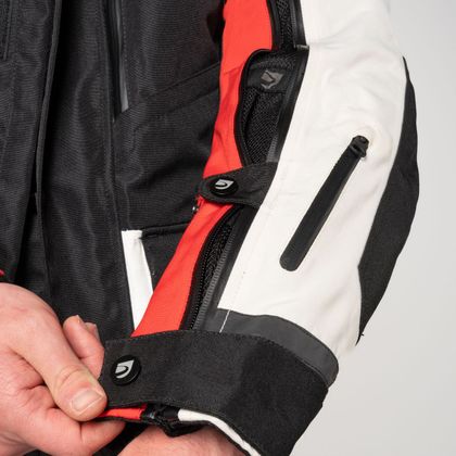 DXR CAIRO Motorvest - Beige / Rood