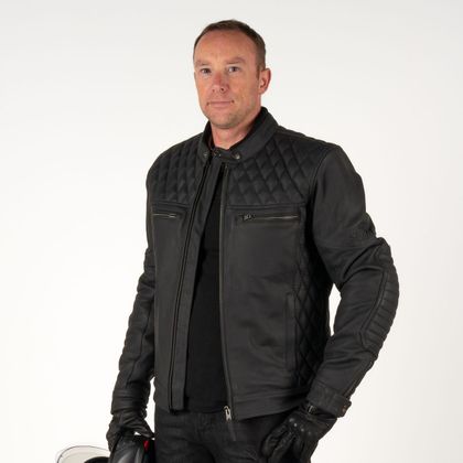 Blouson Moto DXR BLACKSMITH - Noir
