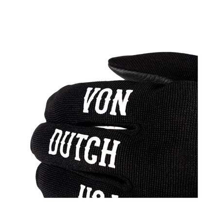Gants Helstons VON DUTCH KEY - Noir / Blanc