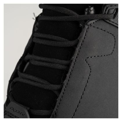 Baskets Moto Ixon GAMBLER WP - Noir / Blanc