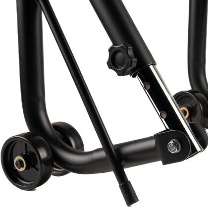 Motoblouz AVANT SOUS TE DE FOURCHE AJUSTABLE EN HAUTEUR ET REPLIABLE Universel Stand - Black