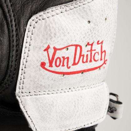 Gants Helstons VON DUTCH BRIGITTE AIR - Noir / Blanc
