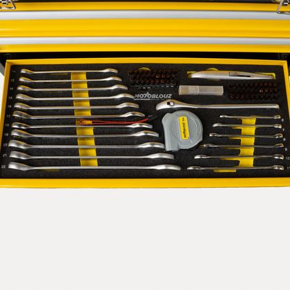 Motoblouz UNIVERSAL EQUIPPED Toolbox - Black