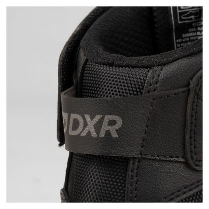 DXR RUGGER Motorrad-Sneaker - Schwarz / Grau