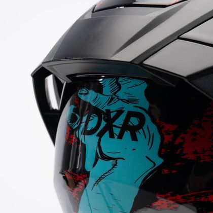 Dexter EROS NEGAN Integraalhelm - Zwart / Groen