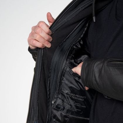 Blouson Moto DXR ZACK - Noir