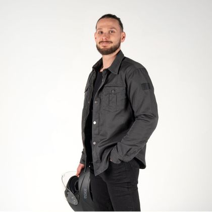 Surchemise Moto DXR EDLER - Gris