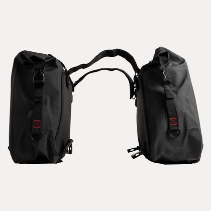 DXR WANDER (2x25 liter) Zadeltassen Universeel - Zwart