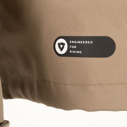 Blouson Moto Rev it BOSON - Beige / Gris