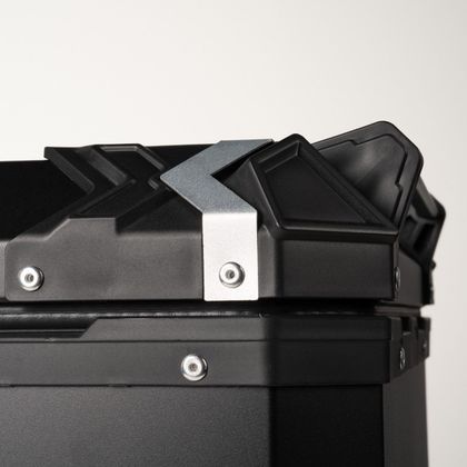 Top case DXR NOMAD 55L ALU AVEC PLATINE - Noir