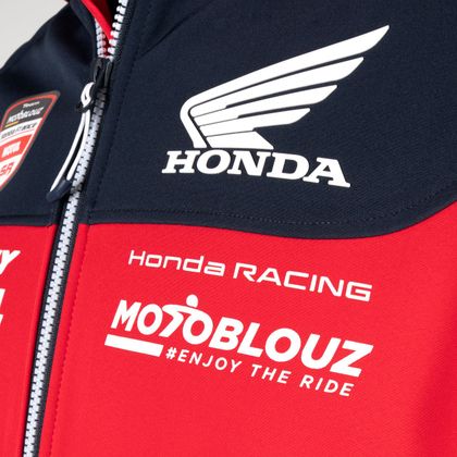 Softshell Honda Motoblouz SR RACING - Rouge / Bleu