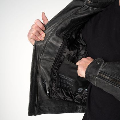 Blouson Moto DXR RUFF II - Noir