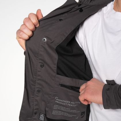 Blouson Moto DXR NAZAIRE - Gris