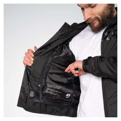 Blouson Moto DXR TRUSTER - Noir