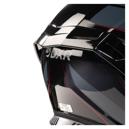 Casque intégral Dexter HYPERION TECH - Gris / Rouge