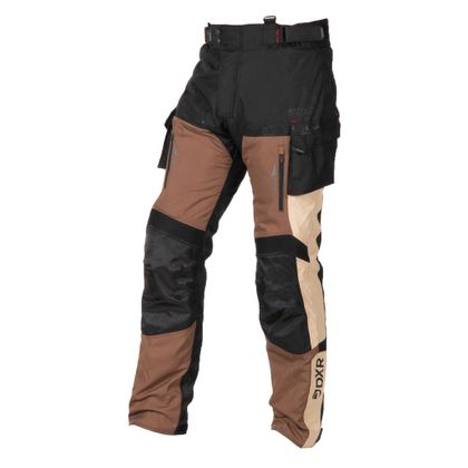 Pantalon Moto DXR ROADTRIP PANT - Noir / Beige Ref : DXR0299 