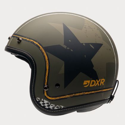 Casque jet Dexter ELEMENT MILITARY - Vert