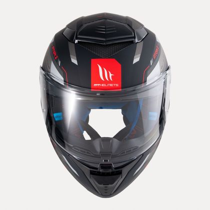Casque modulable MT HELMETS ATOM 2 SV - BAST - Noir / Gris