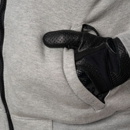 DXR FLEEZ Motor sweater - Grijs