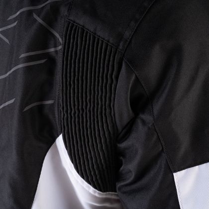 GMS KASAI WATERPROOF Motorbike Jacket - Black / White
