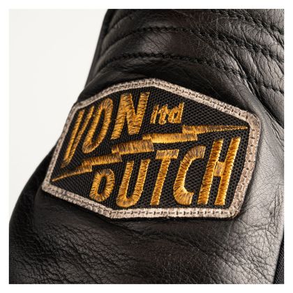 Gants Helstons VON DUTCH STORM - Noir / Beige