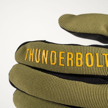 Gants Helstons THUNDERBOLT - Vert / Noir