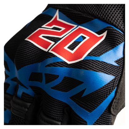 Luvas Alpinestars FQ20 FABIO QUARTARARO COBRE - Preto