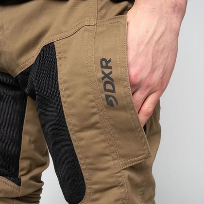 DXR NAZAIRE AIR Motorcycle Trousers - Beige