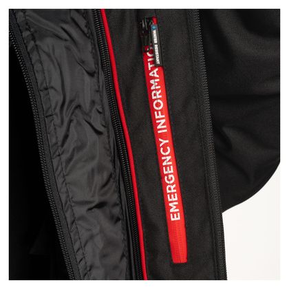 DXR STROKE AIR 3 IN 1 Motorradjacke - Schwarz