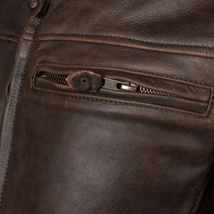 Blouson Moto DXR A40 - Marron