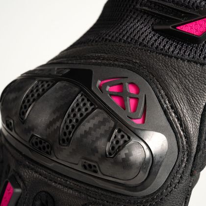 Luvas Ixon RISE AIR 2 LADY - Preto / Rosa